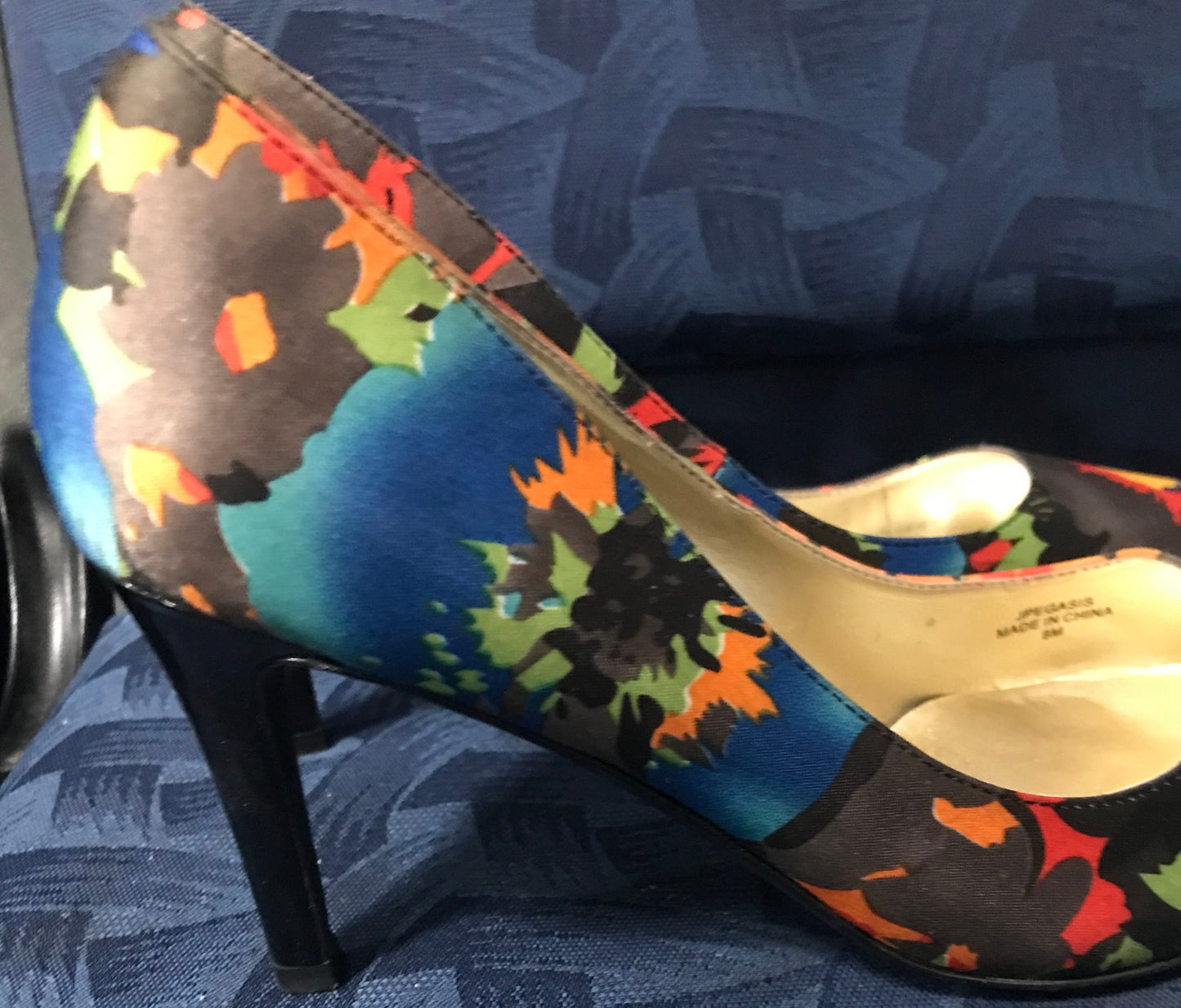 Women's Multi-Color High Heels size 8