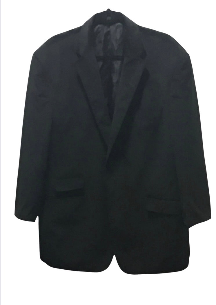 Men's Black Suit Jacket XL