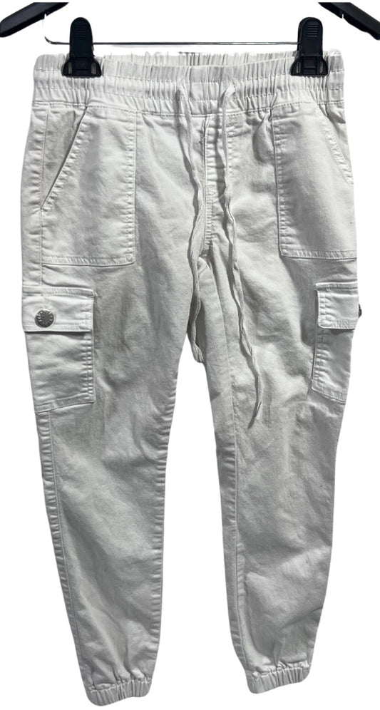 Women's White Joggers Size 7/8